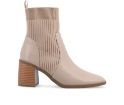 Journee Collection Dress|Chelsea>Women's Harlowe Block Heel Booties