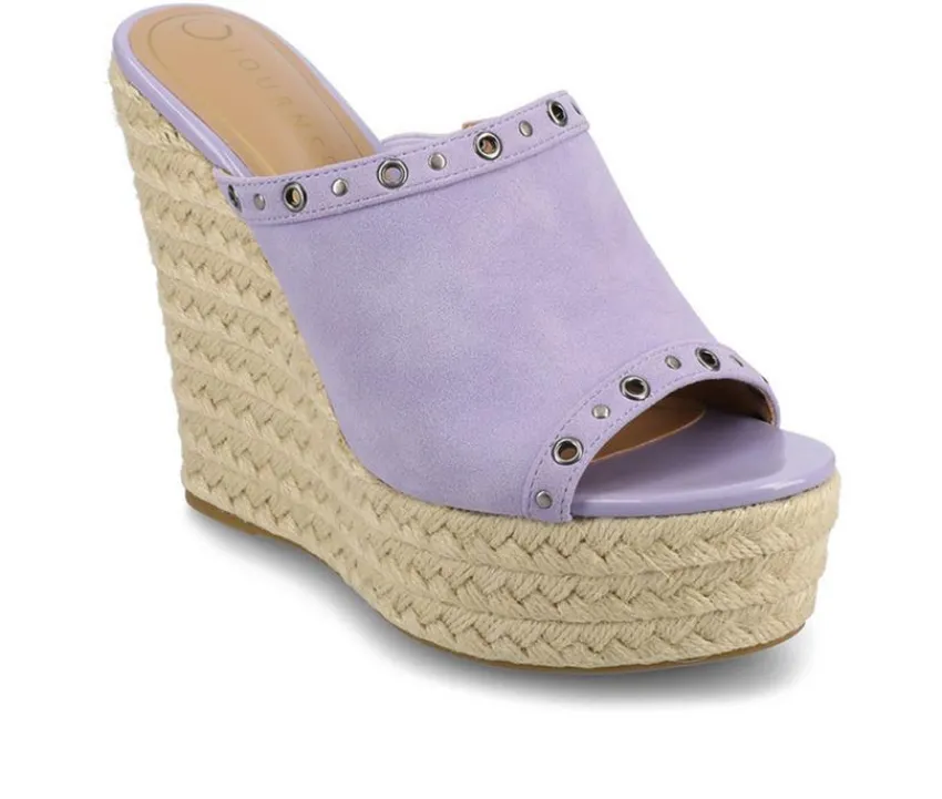 Journee Collection Sandals>Women's Yari Wedges