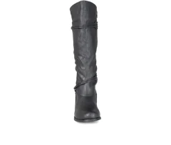 Women's Harley Wide Calf Knee High Boots|Journee Collection Hot