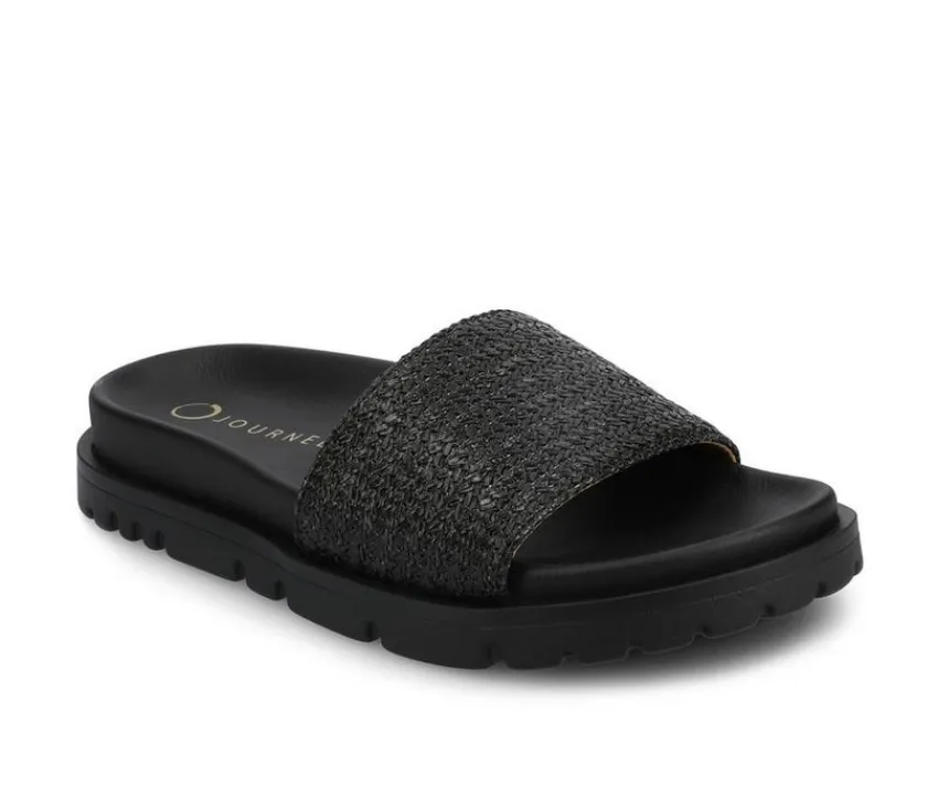 Women's Starr Footbed Sandals|Journee Collection Best