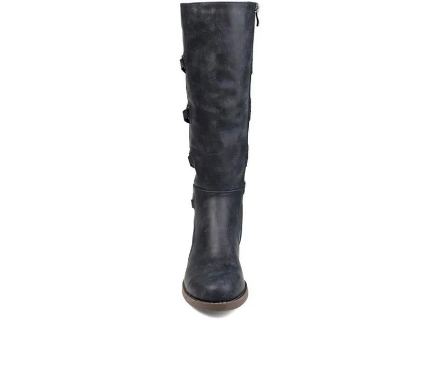 Journee Collection Wide Calf|Tall>Women's Carly Wide Calf Knee High Boots