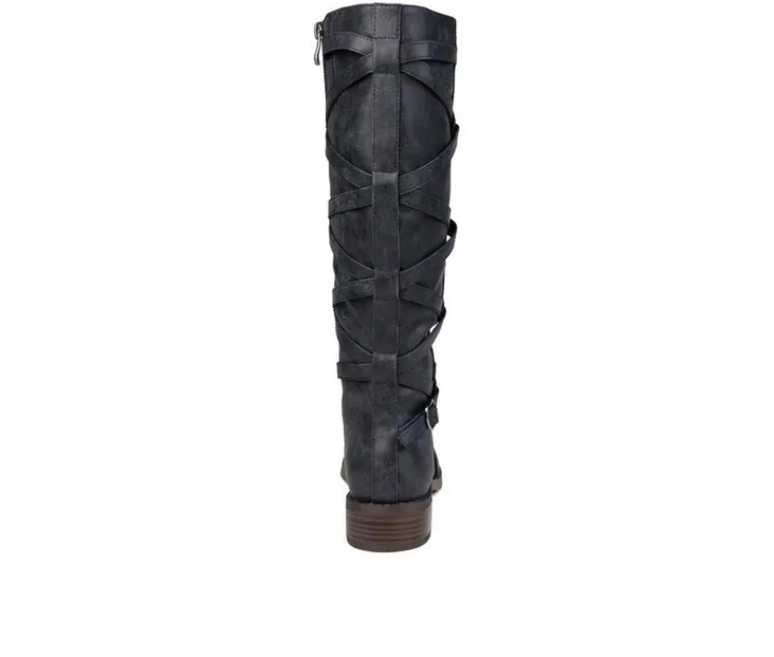 Journee Collection Wide Calf|Tall>Women's Carly Wide Calf Knee High Boots