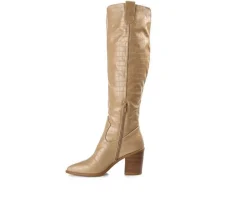 Women's Therese Wide Calf Over-The-Knee Boots|Journee Collection Clearance
