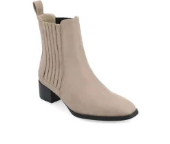 Journee Collection Dress>Women's Wrenley Block Heel Booties