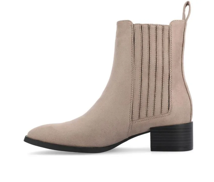 Journee Collection Dress>Women's Wrenley Block Heel Booties