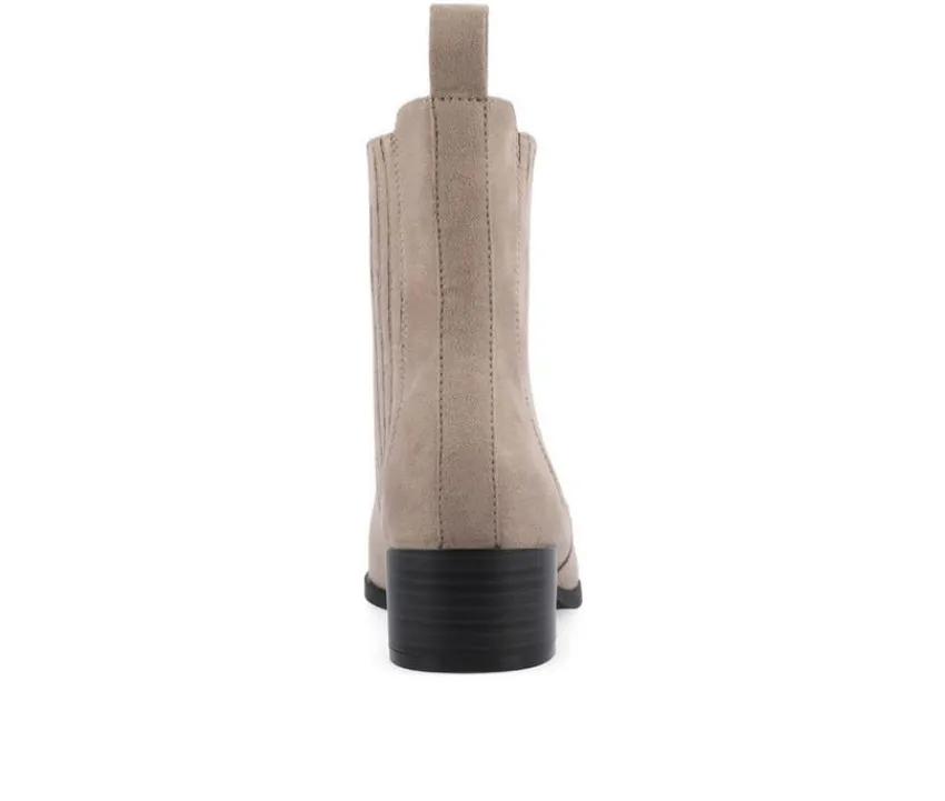 Journee Collection Dress>Women's Wrenley Block Heel Booties