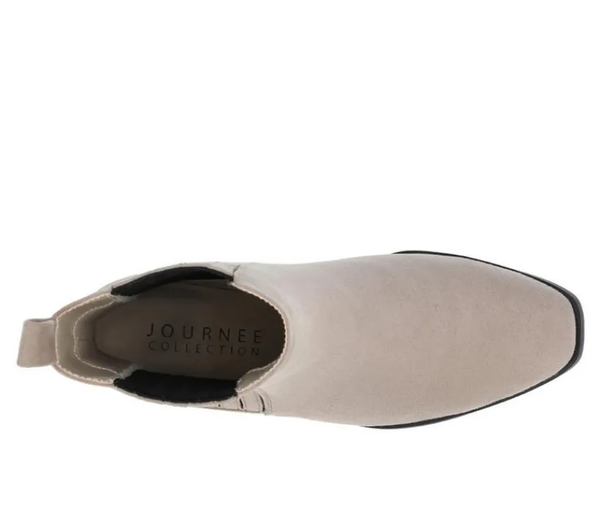 Journee Collection Dress>Women's Wrenley Block Heel Booties