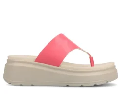 Women's Carah Platform Flip-Flops|Journee Collection Hot