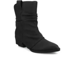 Journee Collection Cowboy & Western|Boots & Booties>Women's Wynette Booties