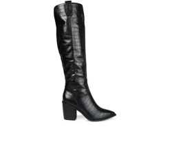 Journee Collection Dress|Cowboy & Western>Women's Therese Over-The-Knee Boots