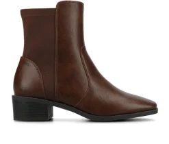 Women's Renna Booties|Journee Collection Clearance
