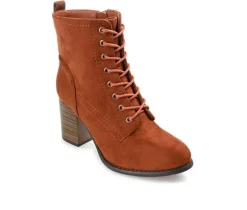 Women's Baylor Lace-Up Booties|Journee Collection Hot
