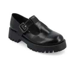 Women's Suvi Chunky T-Strap Mary Janes|Journee Collection New