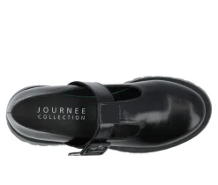 Women's Suvi Chunky T-Strap Mary Janes|Journee Collection New