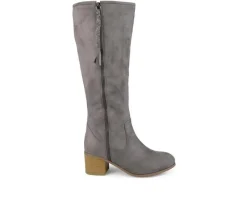 Women's Sanora Wide Calf Knee High Boots|Journee Collection