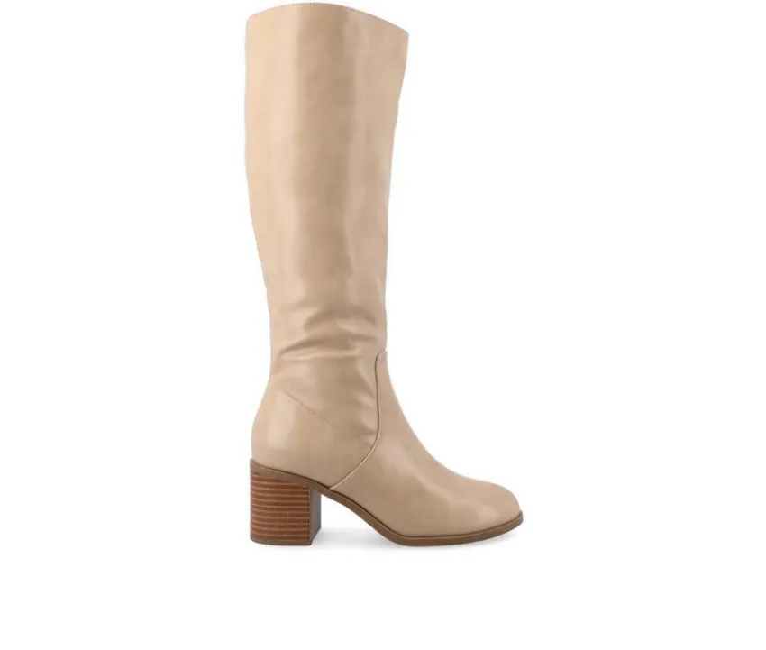 Journee Collection Wide Calf|Tall>Women's Romilly Wide Width Wide Calf Knee High Boots