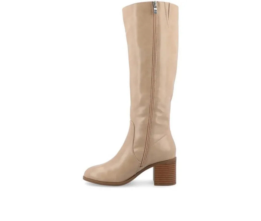Journee Collection Wide Calf|Tall>Women's Romilly Wide Width Wide Calf Knee High Boots