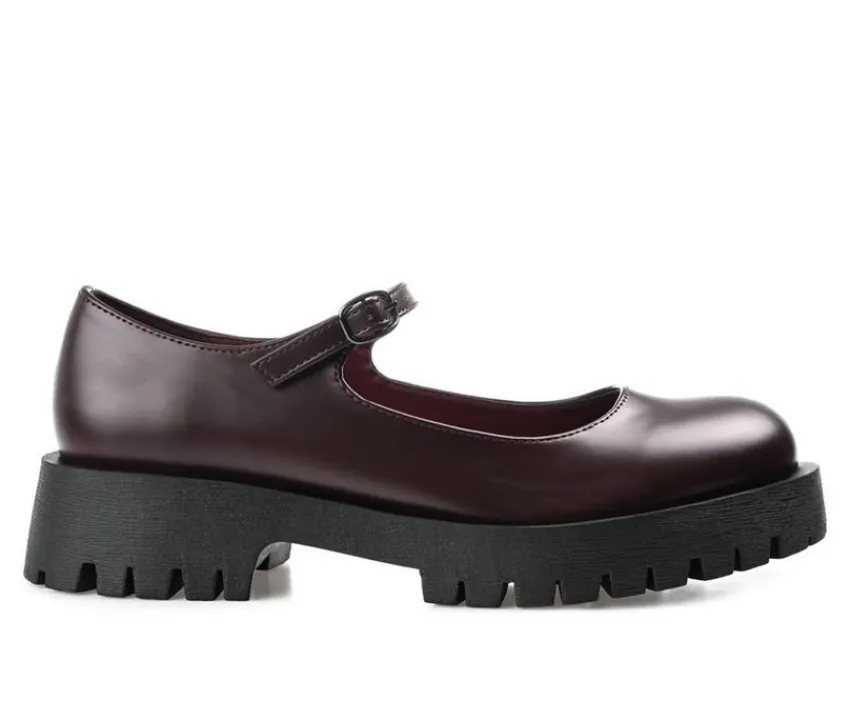 Women's Kamie Chunky Mary Janes|Journee Collection New