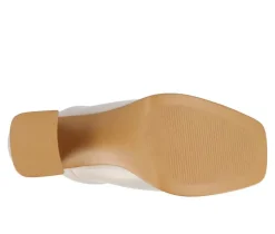 Women's Izara Block Heel Platform Clogs|Journee Collection Clearance
