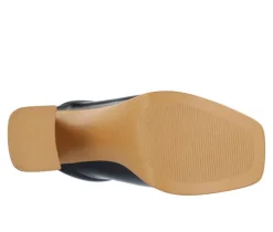 Women's Izara Block Heel Platform Clogs|Journee Collection Outlet