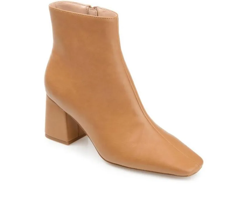 Women's Haylinn Block Heel Booties|Journee Collection Hot