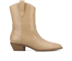 Women's Fritzie Western Boots|Journee Collection Clearance