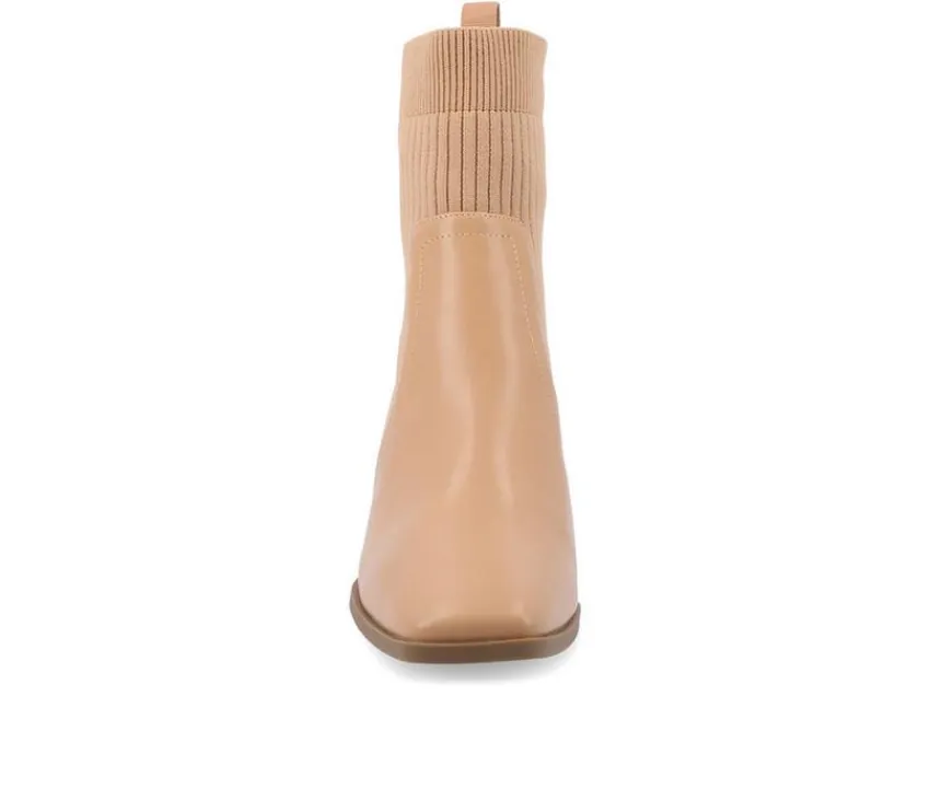 Women's Harlowe Block Heel Booties|Journee Collection Hot