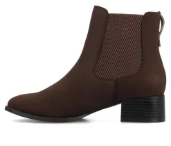 Women's Chayse Chelsea Booties|Journee Collection Best