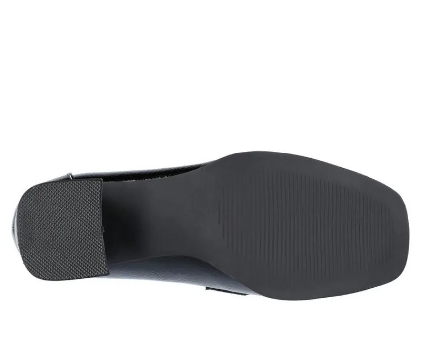 Journee Collection Loafers & Oxfords>Women's Malleah Block Heel Loafers