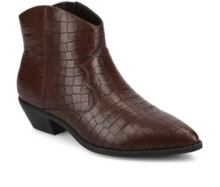Journee Collection Cowboy & Western|Boots & Booties>Women's Taliah Booties