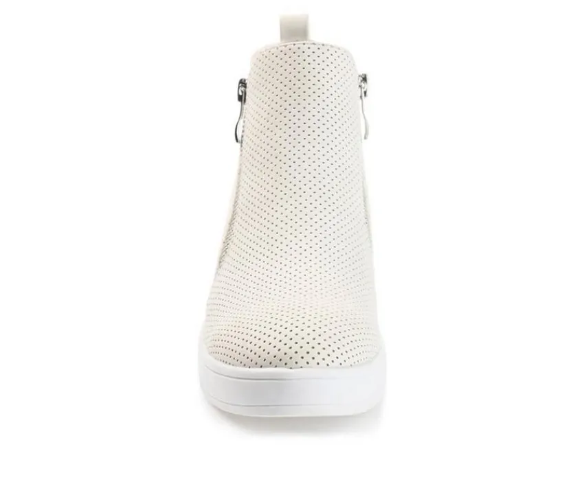 Journee Collection Platform>Women's Pennelope Wedge Sneakers