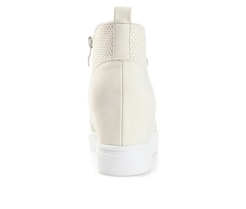 Journee Collection Platform>Women's Pennelope Wedge Sneakers