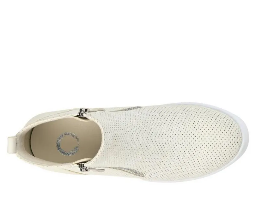 Journee Collection Platform>Women's Pennelope Wedge Sneakers