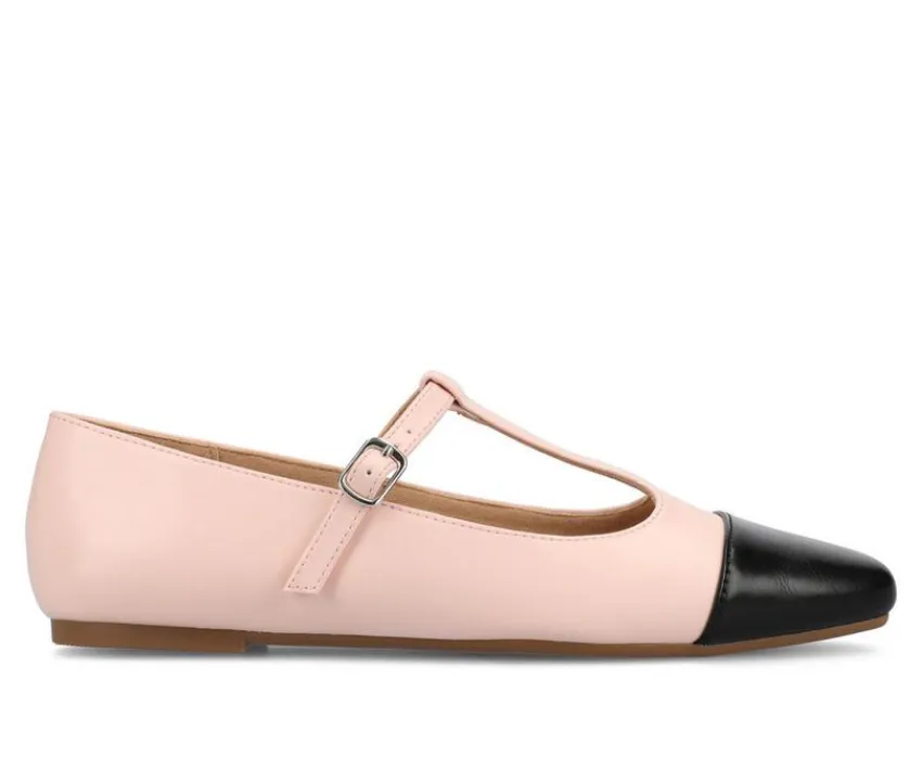 Journee Collection Flats>Women's Theah Mary Jane Flats