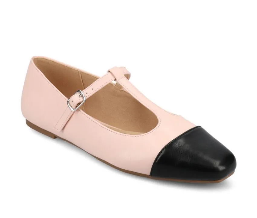 Journee Collection Flats>Women's Theah Mary Jane Flats