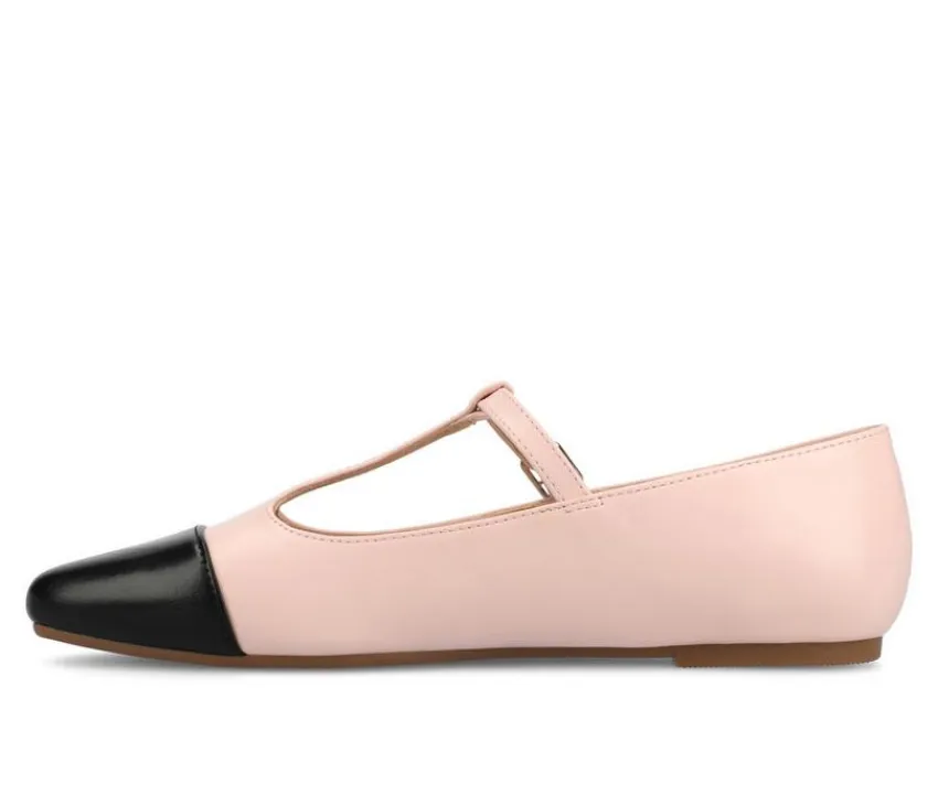 Journee Collection Flats>Women's Theah Mary Jane Flats