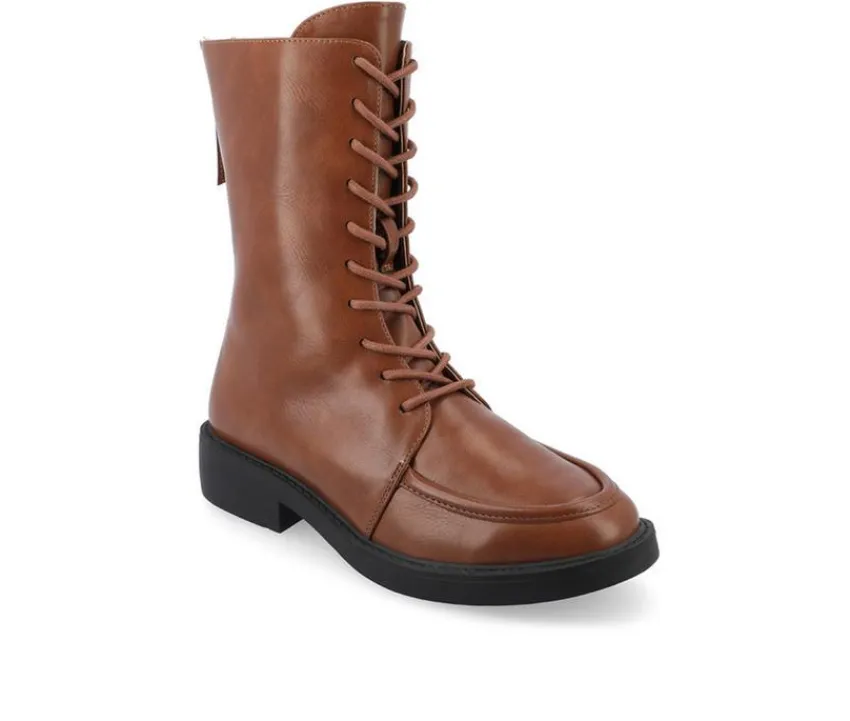 Women's Nikks Lace Up Boots|Journee Collection Discount