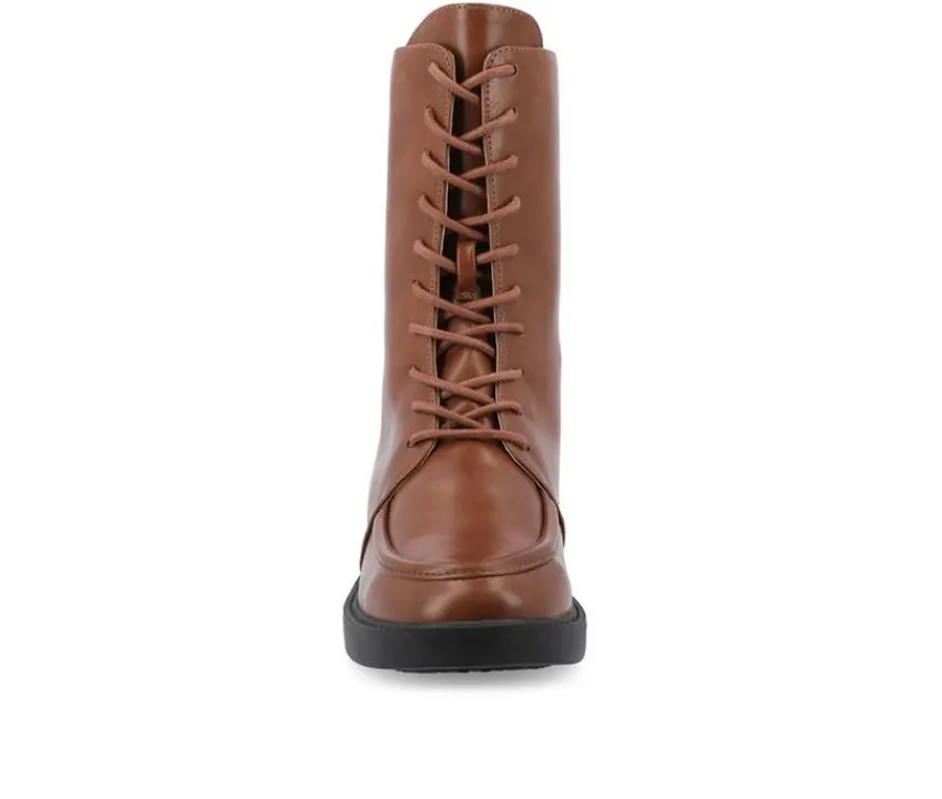 Women's Nikks Lace Up Boots|Journee Collection Discount
