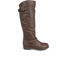 Journee Collection Wide Calf|Tall>Women's Spokane Extra Wide Calf Knee High Boots