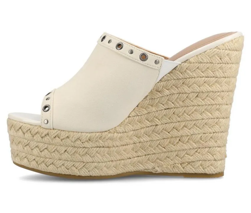 Journee Collection Sandals>Women's Yari Wedges