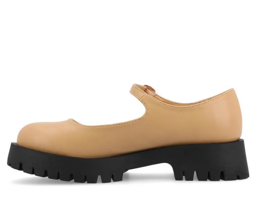 Journee Collection Loafers & Oxfords>Women's Kamie Chunky Mary Janes