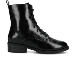 Journee Collection Lace Up>Women's Vienna Lace-Up Boots