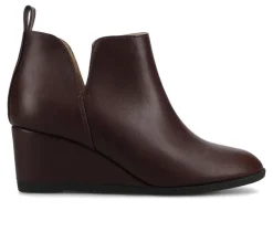 Journee Collection Dress>Women's Mylee Wedge Booties