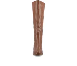 Women's Romilly Wide Width Wide Calf Knee High Boots|Journee Collection Sale