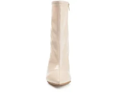 Women's Veralee Heeled Booties|Journee Collection Clearance