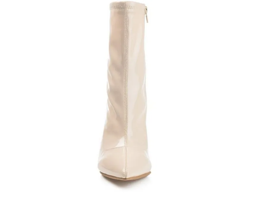 Women's Veralee Heeled Booties|Journee Collection Clearance