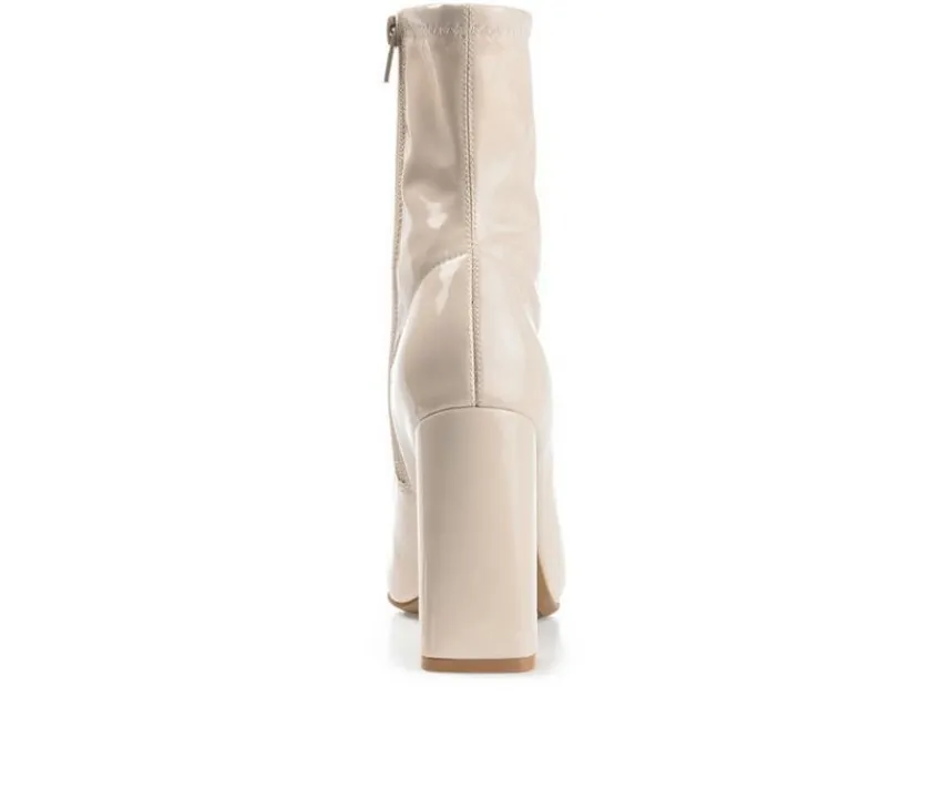 Women's Veralee Heeled Booties|Journee Collection Clearance