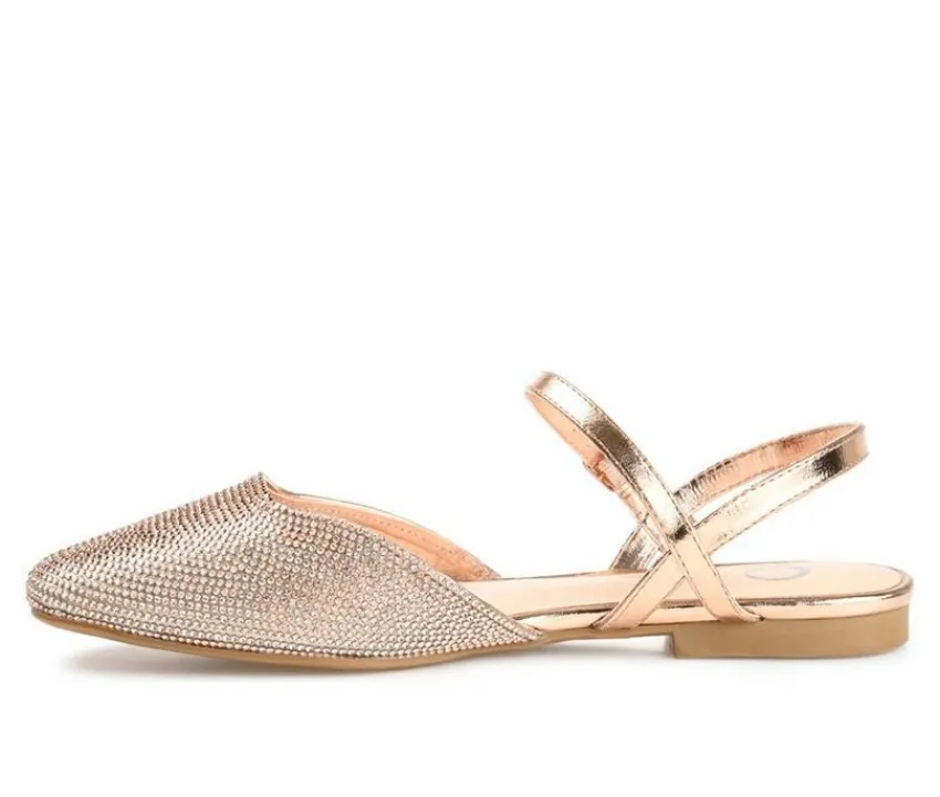 Women's Nysha Special Occasion Flats|Journee Collection Best