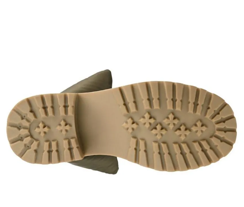 Women's Irrah Heeled Combat Booties|Journee Collection