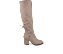 Journee Collection Wide Calf|Tall>Women's Leeda Wide Calf Knee High Boots
